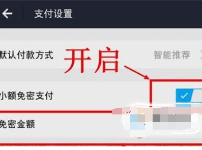 支付寶開通免密支付要錢嗎